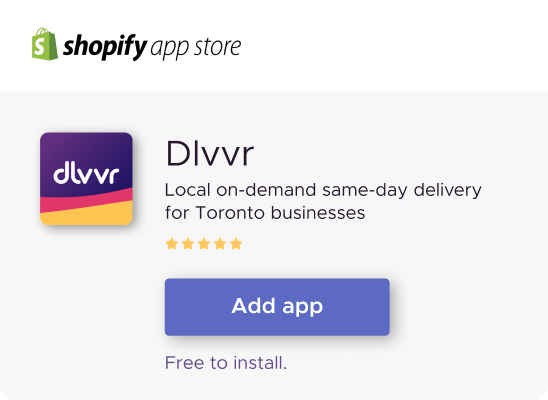 Same-Day and Next-Day Delivery with DLVVR - Paper Plus Cloth